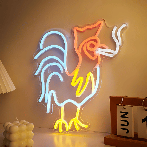 Neon Cigarette Coq Lampe Neon