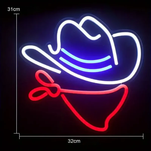 Neon Cowboy Lampe Neon