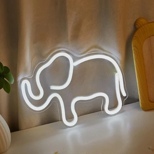 Neon Elephant Lampe Neon