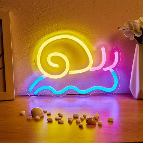 Neon Escargot Lampe Neon