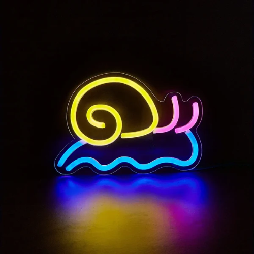 Neon Escargot Lampe Neon