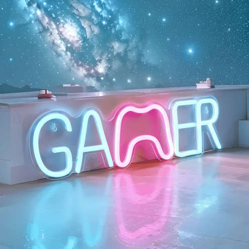 Neon Gamer Lampe Neon