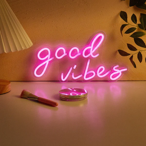 Neon Good Vibes Lampe Neon