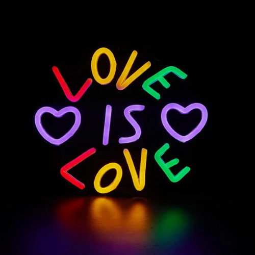 Neon Love is Love Lampe Neon