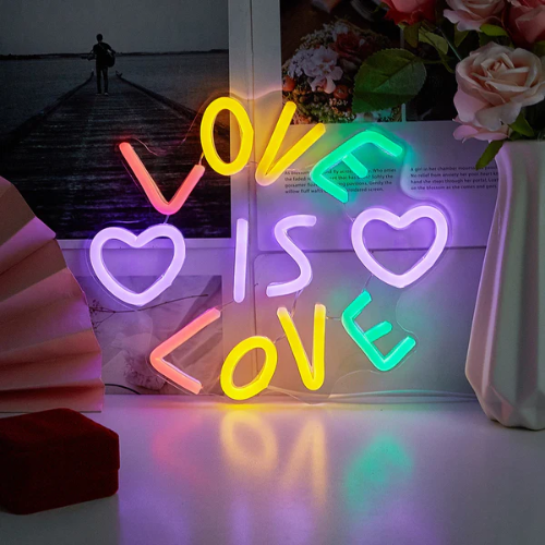 Neon Love is Love Lampe Neon