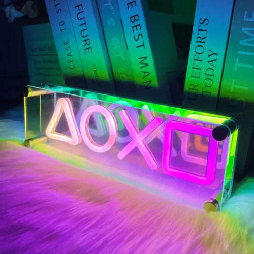 Miroir Infini Jeux Lampe Neon