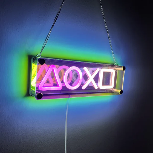 Miroir Infini Jeux Lampe Neon
