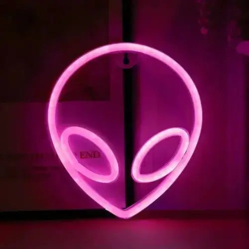 Neon Alien Simple Lampe Neon