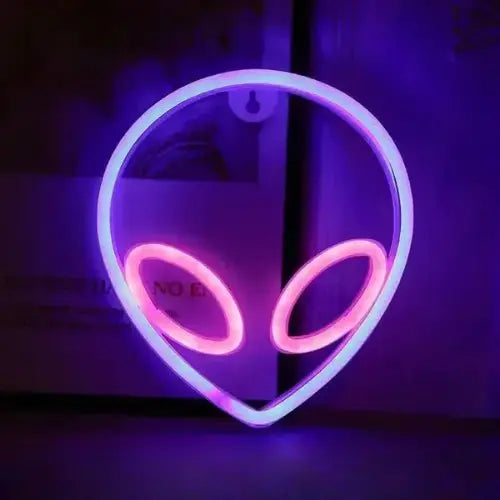 Neon Alien Simple Lampe Neon