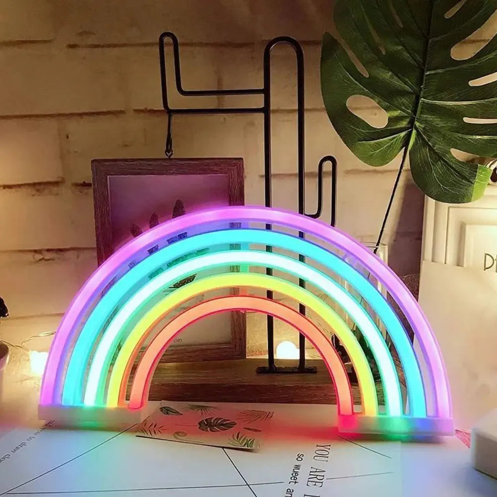 Neon Arc en ciel Lampe Neon