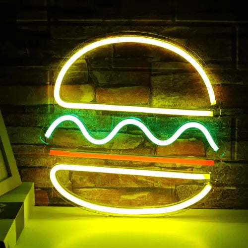 Neon Burger Lampe Neon