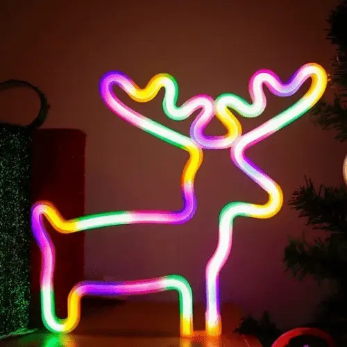 Neon Cerf Lampe Neon