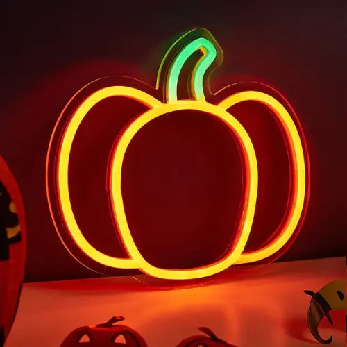 Neon Citrouille Lampe Neon
