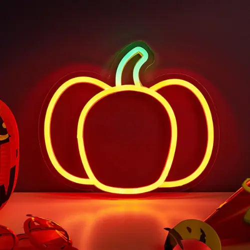 Neon Citrouille Lampe Neon