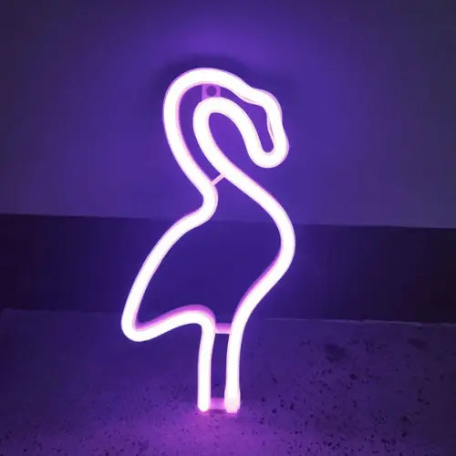 Neon Flamant Rose Lampe Neon