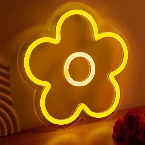 Neon Fleur Lampe Neon