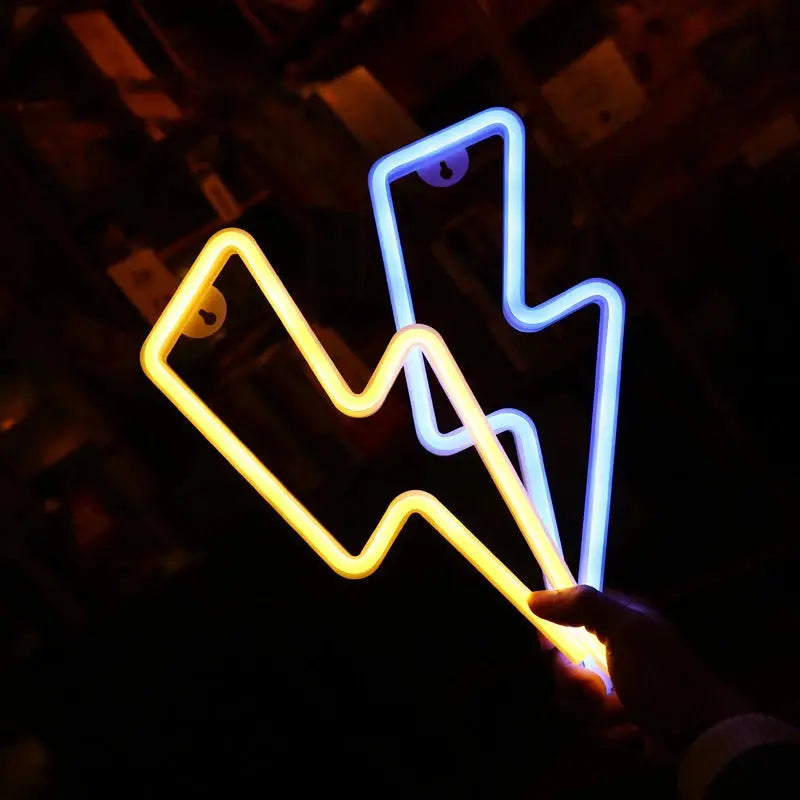 Neon Foudre Lampe Neon