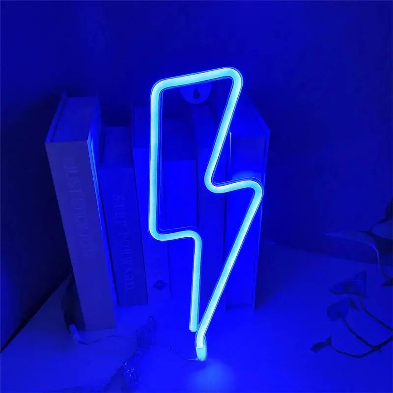 Neon Foudre Lampe Neon