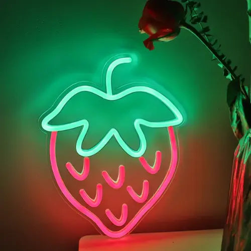Neon Fraise Lampe Neon