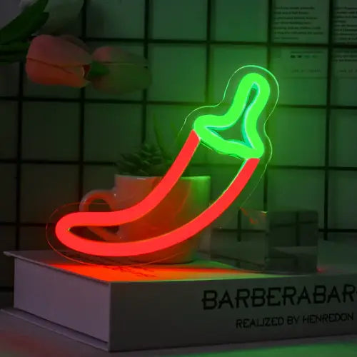 Neon Piment Lampe Neon