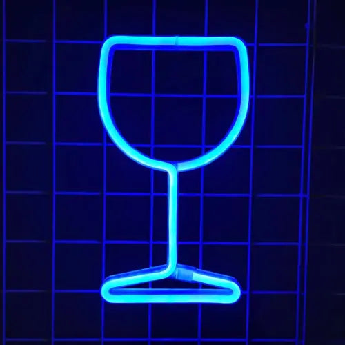 Neon Vin Lampe Neon