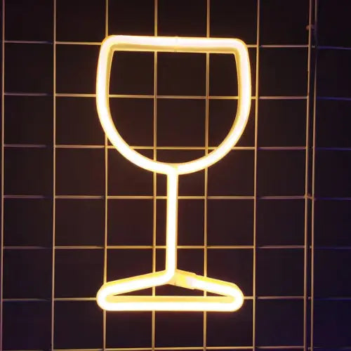 Neon Vin Lampe Neon