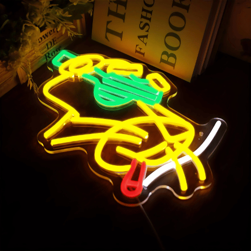 Neon Cigarette Panthere Lampe Neon