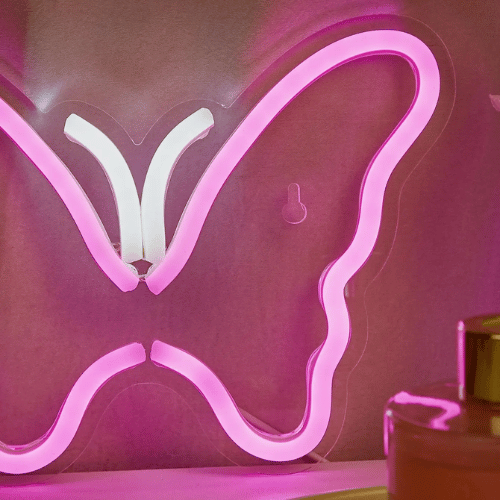 Neon Deco Papillon Lampe Neon