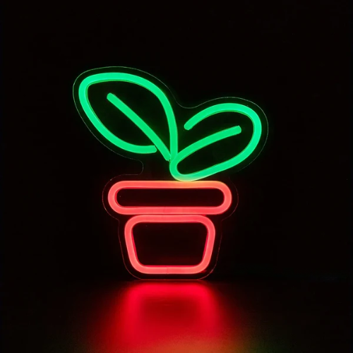 Neon Plante Lampe Neon