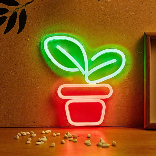 Neon Plante Lampe Neon