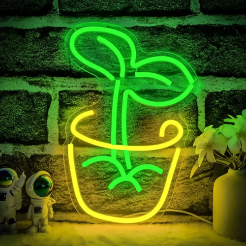 Neon Plante Deco Lampe Neon