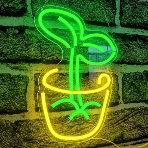 Neon Plante Deco Lampe Neon