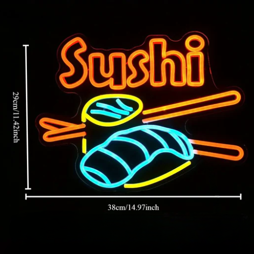 Neon Sushi Lampe Neon