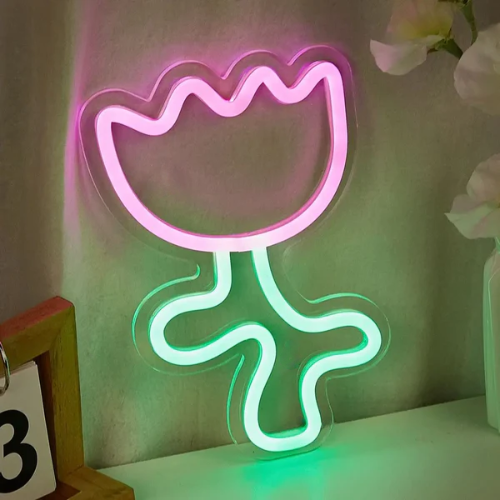 Neon Tulipe Lampe Neon
