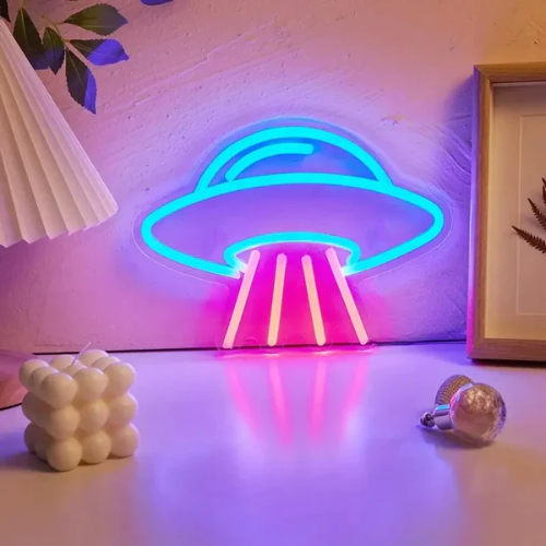Neon UFO Lampe Neon