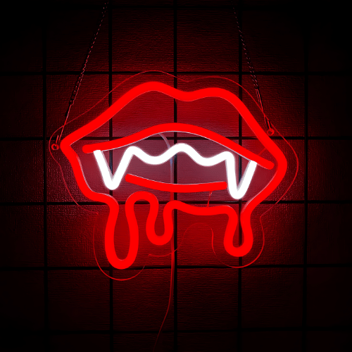 Neon Vampire Lampe Neon