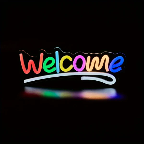 Neon Welcome Lampe Neon
