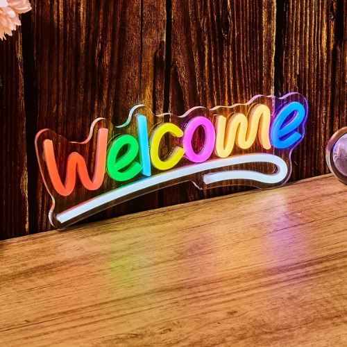 Neon Welcome Lampe Neon