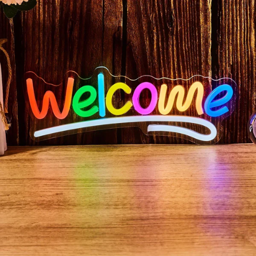 Neon Welcome Lampe Neon