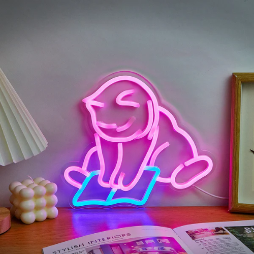 Neon Chat Livre Lampe Neon