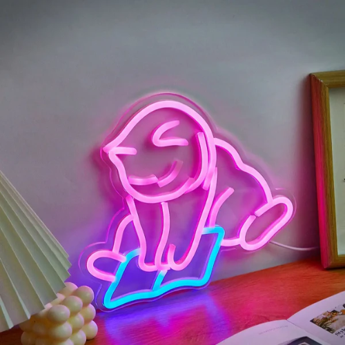 Neon Chat Livre Lampe Neon