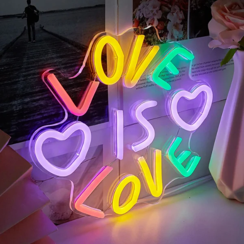 Neon Love is Love Lampe Neon