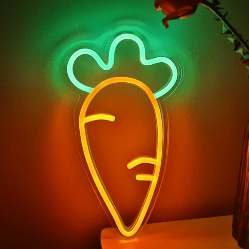 Neon Carotte Fraiche Lampe Neon