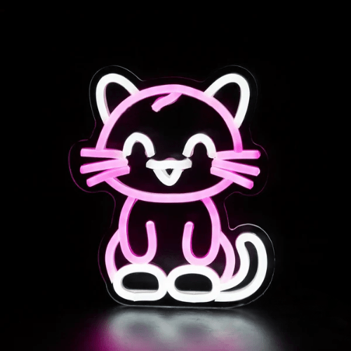 Neon Chat Kitty Lampe Neon