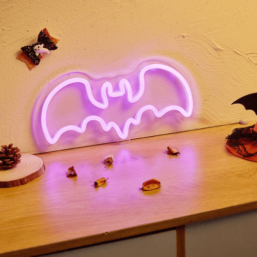 Neon Chauve-souris Lampe Neon