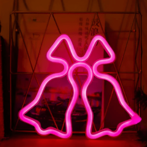 Neon Clochette Noel Lampe Neon