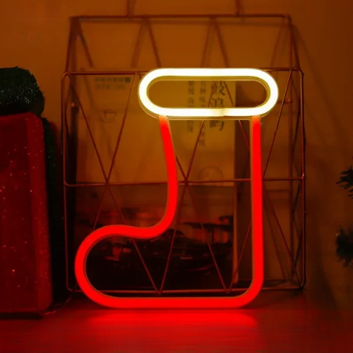 Neon Noel Bonnet Lampe Neon