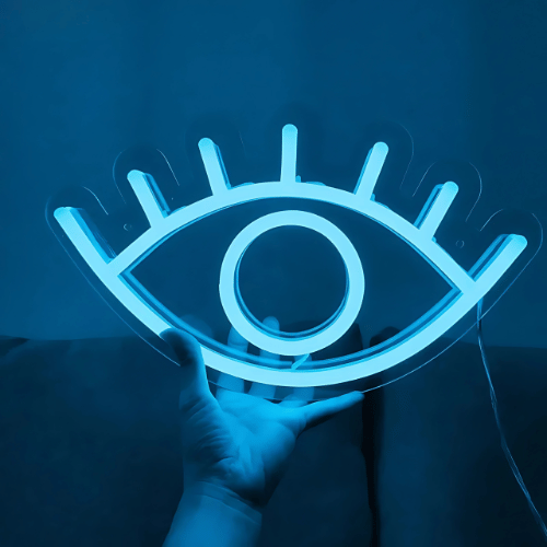 Neon Oeil Deco Lampe Neon
