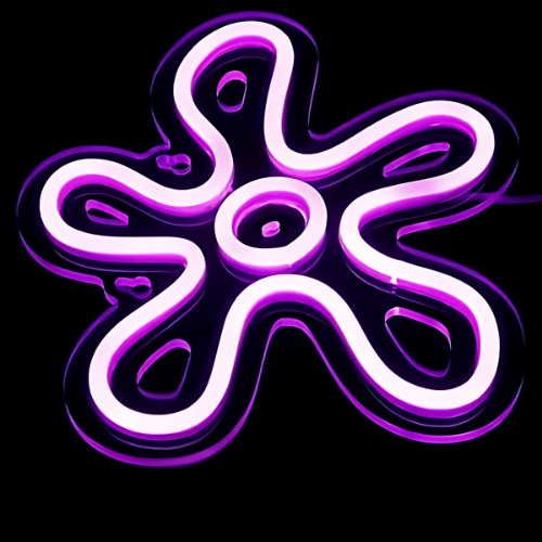Neon Starfish Lampe Neon