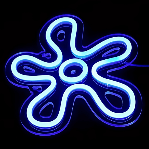 Neon Starfish Lampe Neon